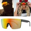 2024 Солнцезащитные очки 2021 Высокое качество Luxur Heat Wave Мужчины Женщины Брендовый дизайн Квадратные солнцезащитные очки с сиамскими линзами UV400 Оригинальный чехол2094 C4Z1