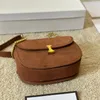 Crossbody Saddle Bag Chain Shoulder Bags Frosted Cowhide Golden Hardware Inside Fashion Letters Designer Small Newest Wallets