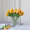 Decoratieve Bloemen INS Stijl Kunstmatige Tulp Feest Bruiloft Huis Tuin Decoratie Simulatie Bloemen Po Props 34cm Lengte Bloemstuk