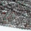 Perlen natürlicher starker Einschluss Lodolith/Gartenquarz, lose, rund, 3,2 mm