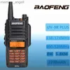 Walkie Talkie Baofeng UV-9rプラス屋外ラジオ高電力IP67防水長距離通信ダストプルーフフォールプルーフトーキーHKD230922