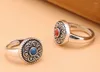 Кольца-кластеры из стерлингового серебра S925, модное ретро-индивидуальное кольцо «Правда из шести слов», которое можно вращать и регулировать, мужское трендовое универсальное кольцо