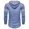 Herren Hoodies 2023 Produkt Fitness Langarm Hoodie Sport Freizeit Kordelzug Puffy Pullover Sweatshirt