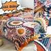 Decken Nordic Überwurfdecke 100 % Baumwolle Böhmen Boho Decke für Couch Sommer Klimaanlage Decke für Betten Auto Sofa Tagesdecke Bett HKD230922