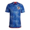 Maglie da calcio giapponesi Kit per bambini Squadra nazionale 2022 2023 Maglia da calcio Coppa del mondo Versione per giocatore Set Anime Rosa Speciale Abbigliamento da allenamento pre-partita KUBO MINAMINO ITO