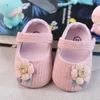 Premiers marcheurs bébé étape chaussures bébé paire de bambin respirant antidérapant filles mode princesse Style