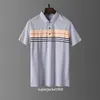 Designer Polo-Hemd für Männer Luxus Polos Casual T-Shirt Sticked Letters Mode High Street