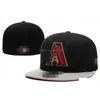 Cappellini da baseball Est Moda uomo Cappelli snapback hip-hop Arizona Flat Peak Fl Taglia Chiuso Tutto il team montato in 7-8 H6-7.14 Consegna drop Acces Dhbyj