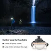 Head lamps USB puissance COB phare LED lampe frontale USB Rechargeable lampe frontale torche 3 modes 18650 batterie étanche chasse pêche éclairage HKD230922