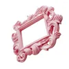 Party Favor Pink Baroque Style PO Frames Wall Deco Frame Frame Prezent Dzień Matki