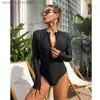 Women's Swimwear Women's Swimwear Surfing Sport Swimsuit Long Sleeves Women Swimwear Skeleton Zipper High Quality Bath Suit Halloween Costumes 230414 L230922