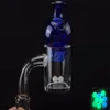 Quartz Banger Nail with spin carb cap and dab terp pearls 10mm 14mm 18mm male female quarts banger Nail for bong dab rig290x