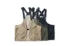 Men's Vests Fashion Casual Japanese Harajuku Techwear Military Biker Vest Big Pocket Hip Hop Streetwear Clothing Y2k 230921