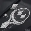 Zestawy biżuterii ślubnej Missvikki Luksusowe duże naszyjniki Bowełniowe kolczyki dla kobiet wysokiej jakości Dubaj Azerbejdżan egzotyczny styl 230922