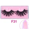 False Eyelashes Wholesale 10050 Pairs 25mm Long Mink Eyelashes Fluffy 3D Vegan Fiber Full Strip False Eye Lashes 25mm Big Lashes Vendors 230921