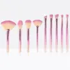 Makeup Brushes 9PCS Color Brush Set EyeShadow Foundation Women Cosmetic Eyeshadow Blush Powder Blending Beauty Soft Tool 230922