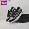 Yeni Erkek Tasarımcı Skel Casual Ayakkabı Üst Düz Alçak Kemikler Sneakers Runner Gerçek Deri Siyah Gri Beyaz Yeşil Leylak Turuncu Kiralık Kırmızı Açık Mavi Lüks Erkek Kadın Ayakkabı