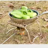 Camp Cuisine Multifonctionnel Pliant Feu De Camp Grill Portable En Acier Inoxydable Camping Grille Cuisinière À Gaz Stand En Plein Air Bois 230922