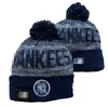 Gorros de lujo New York Beanie NY diseñador Winter Bean hombres mujeres Diseño de moda sombreros de punto otoño gorro de lana letra jacquard unisex cálido cráneo Deporte Gorro de punto A0