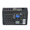 Microfoons SK-4-weg geluidskaart Live Mixer Anchor Professional met record Karaoke Multifunctionele kleine alles-in-één machine