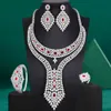 Zestawy biżuterii ślubnej Missvikki Luksusowe duże naszyjniki Bowełniowe kolczyki dla kobiet wysokiej jakości Dubaj Azerbejdżan egzotyczny styl 230922