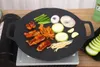 Pekkannor Korean-stil bakpanna tjock gjuten stekpannkaka non-stick grillkokare induktion öppen eld