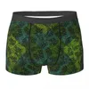Underpants Cute Plant Underwear Palm Print Soft Panties Custom DIY Boxer Brief For Male Pouch Plus Size Boxershorts