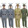 民族衣類中国軍服の労働者農民赤軍昔の昔 -  1920年代 -  1970年代展示パフォーマンス服
