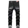 Herenjeans Herenbroeken Gesplitste Jean Denim Broek Biker Hoge kwaliteit Heren Recht Casual Designer Veel MultiPocket Comfortabel 230922