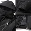 Mens Down Parkas Taoboo 2024 High Street Winter Jackets For Men Classic Style Loose Hooded Jackets Fashion Casual Striped 90% White Duck 230922