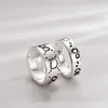 Skull Stainless Steel Band Ring Classic Women Couple Party Wedding Jewelry Men Punk Rings Size 5-11269F