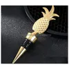 Bar Tools 100Pcs Pineapple Wine Stopper In Gift Boxes Champagne Bottle Vacuum Sealed Bridal Pourer Sn3025 Drop Delivery Home Garden Ki Dhyko