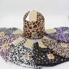 Шапки-бини/кепки с леопардовым принтом, мужские дизайнерские шапки-бини, зимние теплые шапки, двухслойная сложенная вязаная женская шерстяная шапка x0922