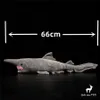 Pluche poppen Goblin Shark Anime Leuke Plushie Snuit Owstoni Knuffels Levensechte dieren Simulatie Gevulde pop Kawai Speelgoedcadeaus 230921