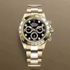 Autentisk lyx Rolaxs handledsklockor superclone datejust ro es 4130 3k n c date 7750 9001 aaaaa lyx mens mekanisk klocka ditongna tre öga sex nål stål b hbfq