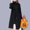 Women Blend en Płaszcz Długie brytyjska kurtka jesienna Kobiet Kobiet Kurtka zimowa Kobiet Outer Outercoat Kobiet Cardigan 230922