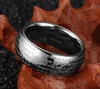 Wedding Rings Modyle Gold-Color Buddhist Dome Ring for Mens Woman 8MM Tungsten Carbide Ring 230922