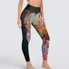 女性のレギンスGustav Klimt Art Death and Life Fitness Yoga Pants女性は甘いレギンを押し上げ、セクシーな伸縮性のあるグラフィックスポーツタイツ