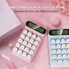 Calculadoras Calculadoras Teclado mecánico para mujeres Oficina de alto valor Finanzas Contabilidad Calculadora estudiantil linda y elegante dedicada 230922