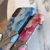 Capas de telefone com impressão de letras de flores para iPhone 15 14 13 12 11 Pro Xs Max Xr 8 7 Plus 7plus 8plus Capa de TPU rígida Samsung Galaxy S23 S22 S21 S20 S10 S9 S8 Note 20 Ultra 10 9