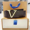 Mode classique hommes concepteur ceintures femmes hommes décontracté lettre boucle lisse ceinture de luxe 20 couleurs largeur 3.8 cm avec boîte 888