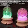 1pc Eternal Life Flower-luchtbevochtiger - Aromatherapie-diffuser voor slaapkamer, kantoor en desktop - Klein nachtlampje en streamerfles