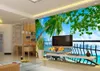 Wallpapers 3d Mural Wallpaper Dolphin 3 D For Walls Bedroom Living Room Background Stereoscopic