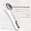 Appareils de soins du visage TinWong Masseur pour les yeux chauffé et froid Baguette de massage vibrant électrique pour les cernes Poches Revivez la fatigue 230921