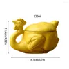Ciotole Tazza strana in ceramica 220ml Tazza di pollo al sale 3D Forma realistica Acqua per tè, caffè, latte e altre bevande