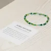 MG0040 Bracelet en Jade africain naturel entier 4 mm Mini pierres précieuses J ewelry Bracelet énergétique en pierre naturelle pour les femmes 316m