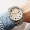 Nouveau Vente chaude diamant incrusté Lao Jia Man Tian Xing calendrier lueur montre européenne génération