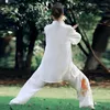 Etnische Kleding Mode Tai Chi Uniform Vrouwen Mannen Vechtsporten Chinese Traditionele Pak Met Lange Mouwen Ochtend Sportkleding FF3708