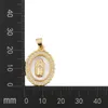 Chaînes 18 carats plaqué or ovale forme bénie Notre-Dame de Guadalupe pendentif collier maternité espoir inconditionnel