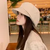 Beret Designer Autumn Winter Octagonowe czapki dla kobiet dziewczęta koreańskie vintage solid 8 paneli beret sboy cap malarz malarz hat